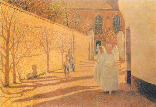 Emile Claus First Communion China oil painting art